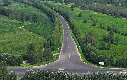 2015年-科尔沁左翼中旗哈民遗址至G111线公路建设施工